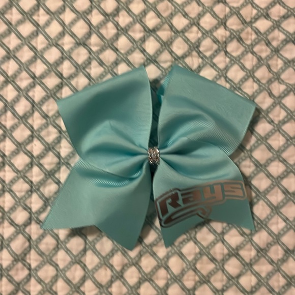 Rays Cheer Hairbow - Picture 1 of 2